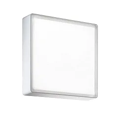 Fabas Luce OBAN Loftlampe, IP65, E27, hvid, 30x30cm