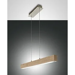 Fabas Luce BADIA LED Pendant luminaire oak
