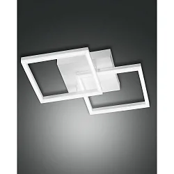 Fabas Luce BARD LED Loftlamoe 45x45cm, hvid