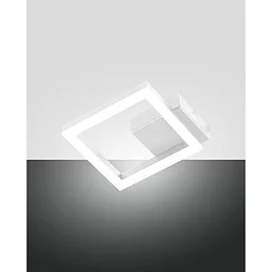 Væg- og Loftlampe BARD IP20, satin, hvid dæmpbar