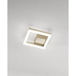 Væg- og Loftlampe BARD IP20, guld mat, satin dæmpbar
