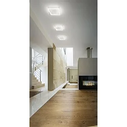Fabas Luce BARD LED Loftlampe 42x42cm, hvid