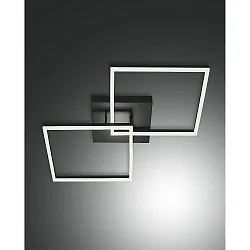 LED Loftlampe BARD, inkl. Smartluce, 1x 52W, 3000K, 4680lm, IP20, antracit