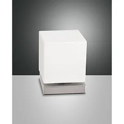 Fabas Luce BRENTA LED Table lamp, nickel satin