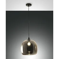 Pendel MAIA, E27, 1x 60W, IP20, grå gennemsigtig