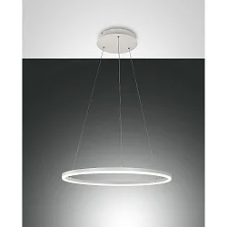LED Pendel GIOTTO, inkl. Smartluce, 2x 18W, 3000K, 3240lm, IP20, hvid