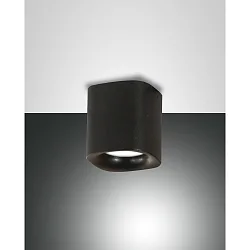 Spot SMOOTH, GU10, 1x 10W, IP44, sort