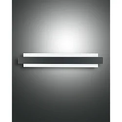 LED Væglampe REGOLO, 1x 21W, 3000K, 2100lm, IP20, sort