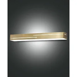 wall luminaire BANNY up / down IP20, brass, satined dimmable