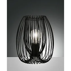 Bordlampe CAMP E27 IP20, sort dæmpbar