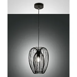 Pendel CAMP 1-flamme E27 IP20, sort