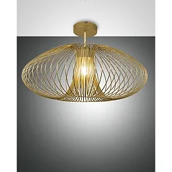 ceiling luminaire FASSA E27 IP20, gold matt