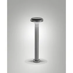 Pælelampe STRIKE IP65, mørkegrå