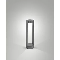 Pælelampe NAGI IP65, mørkegrå