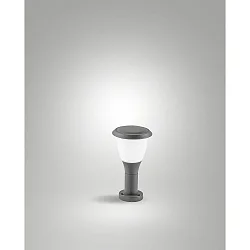 Pælelampe THIAGO 30 E27 IP65, mørkegrå