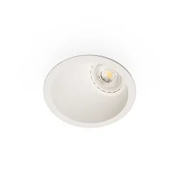 Indbygnings loftlampe FRESH GU10 IP20, hvid mat