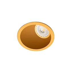 Indbygnings loftlampe FRESH GU10 IP20, guld mat