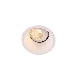 Indbygnings loftlampe FOX LED IP20, hvid mat