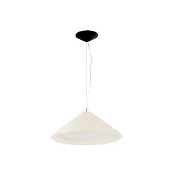 Pendel SAIGON IN 3-flammer E27 IP20, sort mat, elfenben 