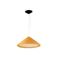 Pendel SAIGON IN 3-flammer E27 IP20, gul, sort mat 