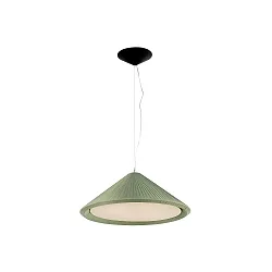 Pendel SAIGON IN 3-flammer E27 IP20, olivengrøn, sort mat 