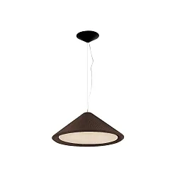 Pendel SAIGON IN 3-flammer E27 IP20, brun, sort mat 