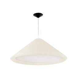 Pendel SAIGON IN 4-flammer E27 IP20, sort mat, elfenben 
