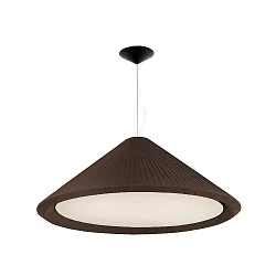 Pendel SAIGON IN 4-flammer E27 IP20, brun, sort mat 