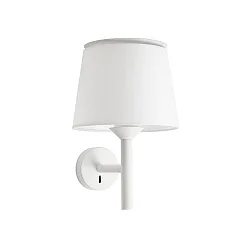 Væglampe SAVOY E27 IP20, hvid 