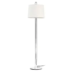 Standerlampe MONTREAL E27 IP20, chrom, hvid 
