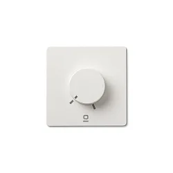 Radio vægkontakt med radio-udgang (RF), hvid mat