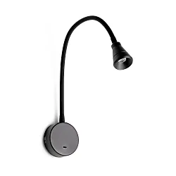 Væglampe BEL LED IP20, sort mat 