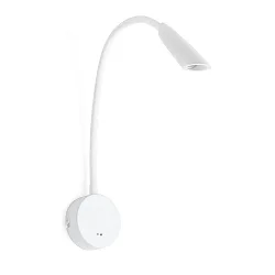 wall luminaire BOKEN LED IP20, white matt 