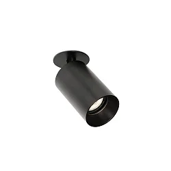 Indbygnings loftlampe STAN svingbar, drejelig GU10 IP20, sort mat 