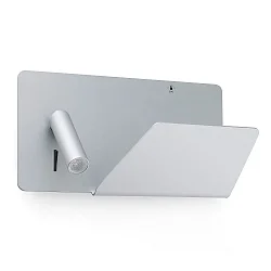 Væglampe SUAU LED IP20, grå 