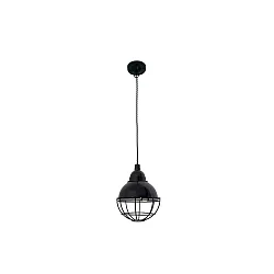 Pendel CLAIRE E27 IP20, sort blank 