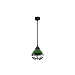 Pendel CLAIRE E27 IP20, grøn, blank 