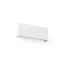 Væglampe NASH LED IP20, hvid mat 