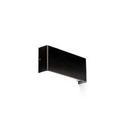 Væglampe NASH LED IP20, sort mat 