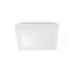 Badeværelse lampe TOLA E27 IP44, hvid mat 