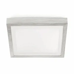 Badeværelse lampe TOLA E27 IP44, nikkel satin 