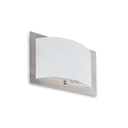 Væglampe DIULA 2-flammer E27 IP20, nikkel satin 