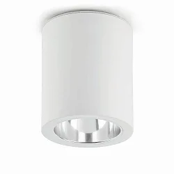 overflade lampe POTE E27 IP20, hvid mat 