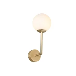 Badeværelse lampe GALA G9 IP44, guld, satin 