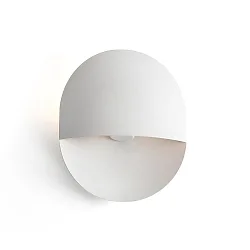 Væglampe ERES E27 IP20, hvid mat 