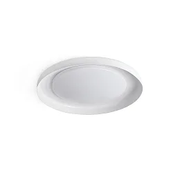 Væg- og Loftlampe DOLME LED IP20, hvid mat 