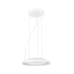 pendant luminaire DOLME LED IP20, white matt 