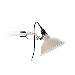 Klemmelampe PEPPER E27 IP20, beige 