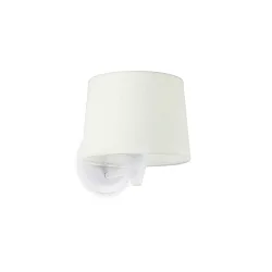 wall luminaire CONGA E27 IP20, white matt 