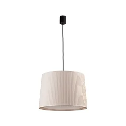 Pendel SAMBA E27 IP20, beige, sort mat 